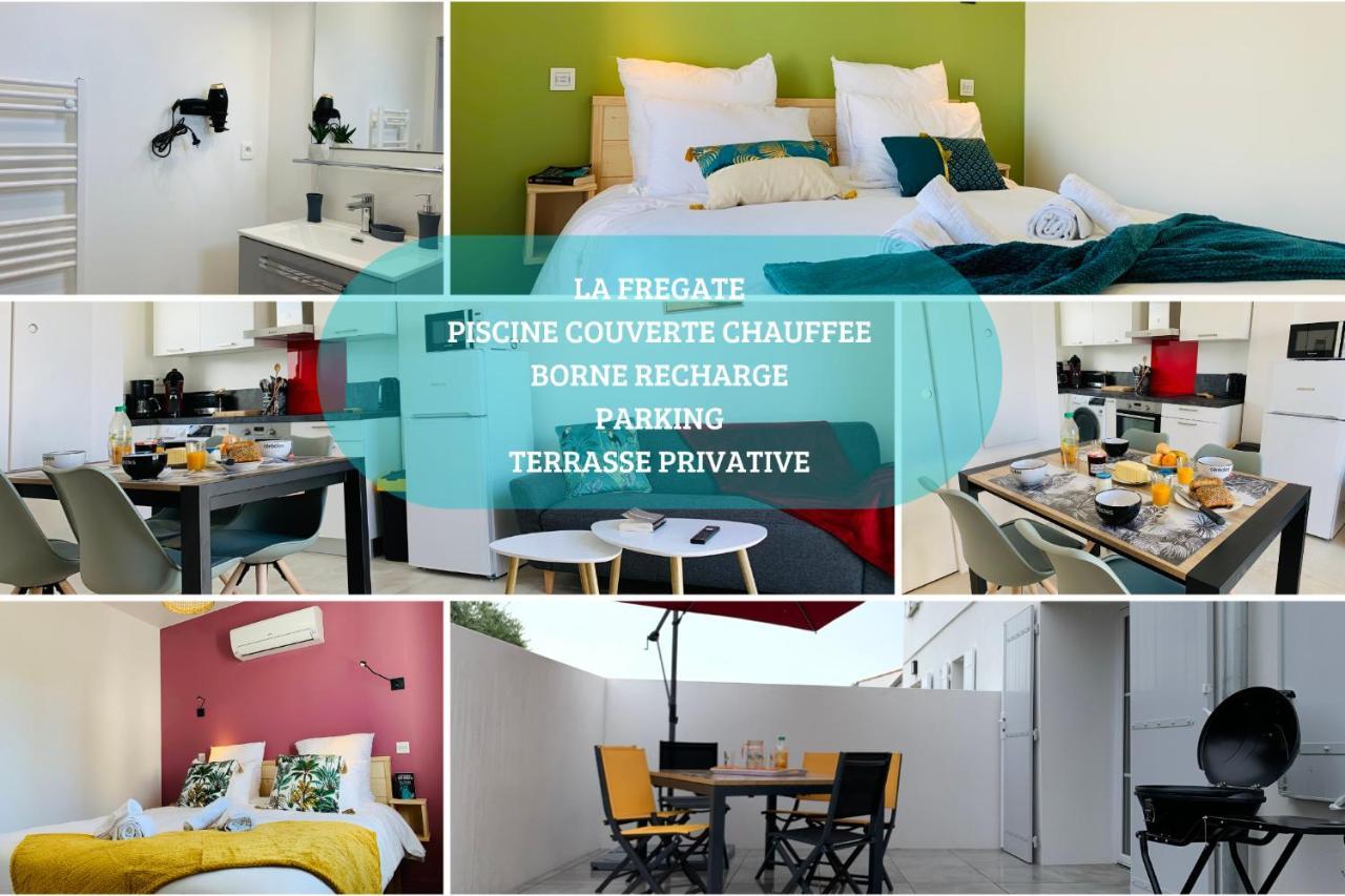 La Fregate Maison Avec Piscine/Parking/Wifi/Plages 5Kms 莱马特 外观 照片