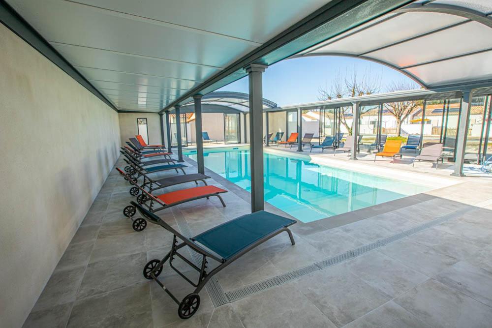 La Fregate Maison Avec Piscine/Parking/Wifi/Plages 5Kms 莱马特 外观 照片
