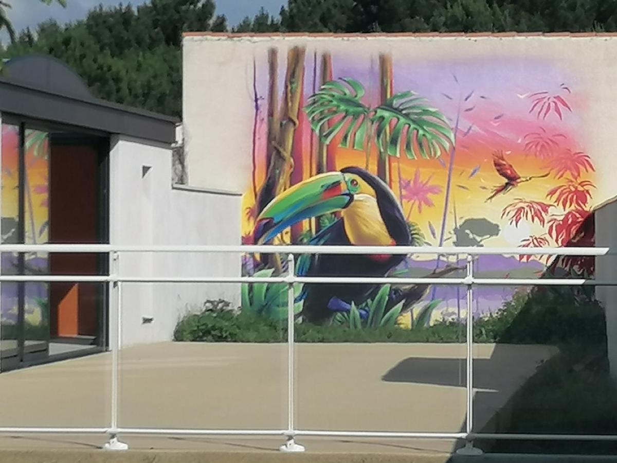 La Fregate Maison Avec Piscine/Parking/Wifi/Plages 5Kms 莱马特 外观 照片